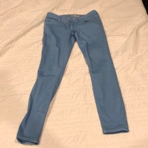 Baby blue jeans